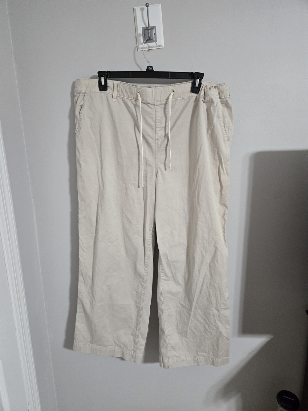 torrid Cream Drawstring Chino Pants